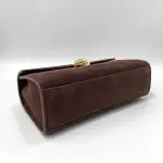 Leather Top Handle Bag | Genuine Leather Clutch for Women | Small Leather Purse | Elegant Evening Handbag | Jaipurio Artisanal Collection