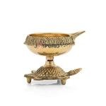 Traditional Indian Brass Diya | Compact Sacred Oil Lamp | Handcrafted Temple Light | Puja Essential | Authentic Prayer Lamp