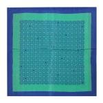 Blue Jharokha Pocket Square | Pure Silk | Heritage Design | Jaipurio