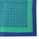 Blue Jharokha Pocket Square | Pure Silk | Heritage Design | Jaipurio