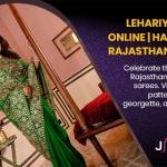 Lehariya Sarees - Traditional Rajasthani Wave Print Textiles